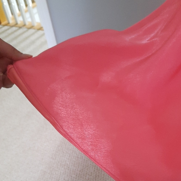 Elegant Coral Maxi Dress - Picture 7 of 7